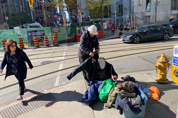 Winter coats and clothing